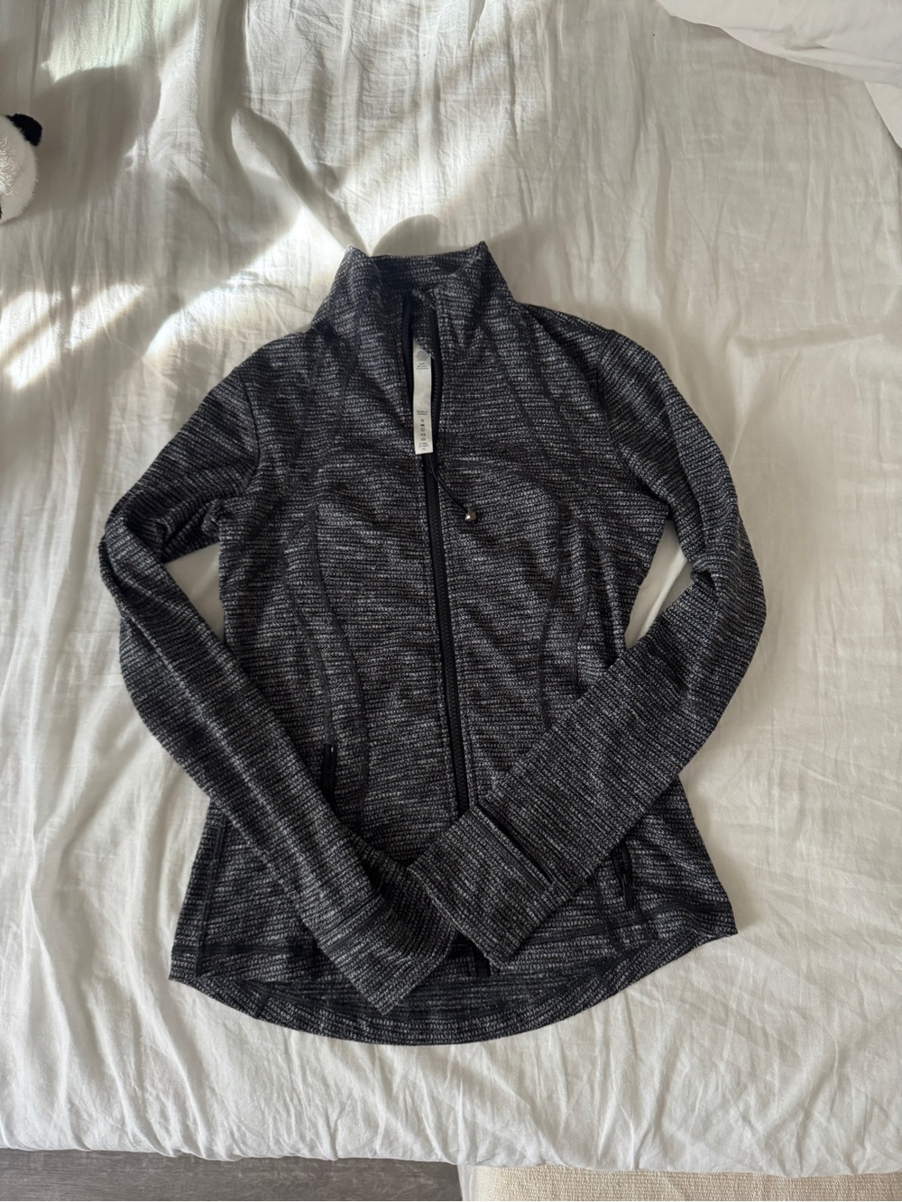 Lululemon luon Define Jacket in black & gray